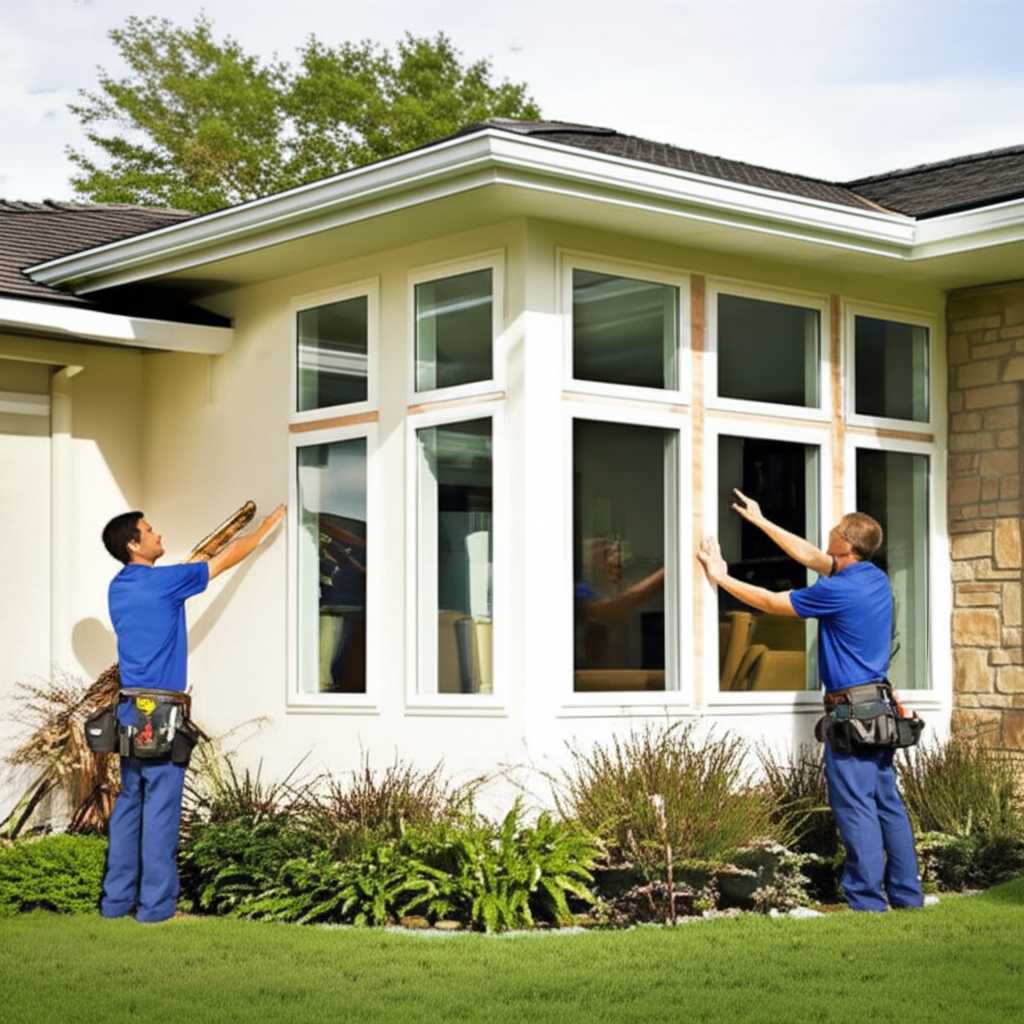 Energy-efficient windows reducing energy costs